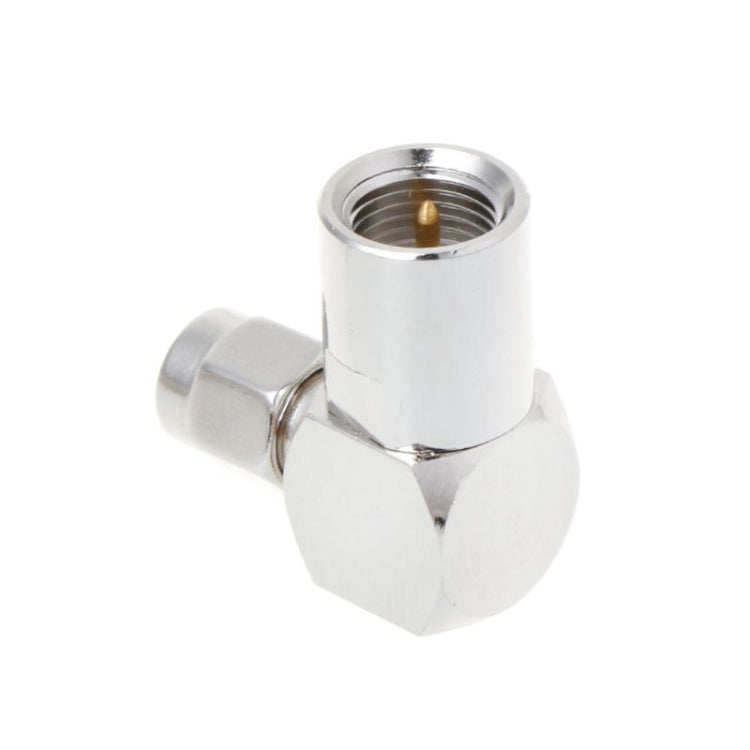 Both SMA Male to FME RF Plug Right Angle Connector Folded Adapter for Coaxial Cable Both SMA Male to FME RF Plug Right Angle Connector Folded Adapter for Coaxial Cable